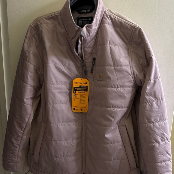 Carhartt Women's Rain Defender Insulated Jacket -Large- NWT - Picture 2 of 11